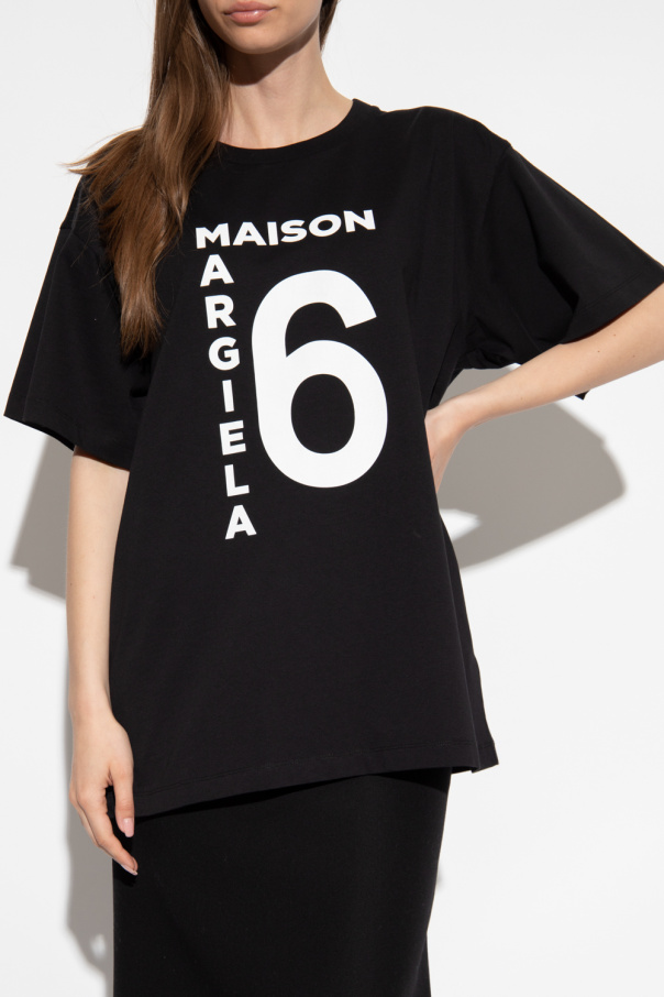 shirt z logo MM6 Maison Margiela - T - SchaferandweinerShops